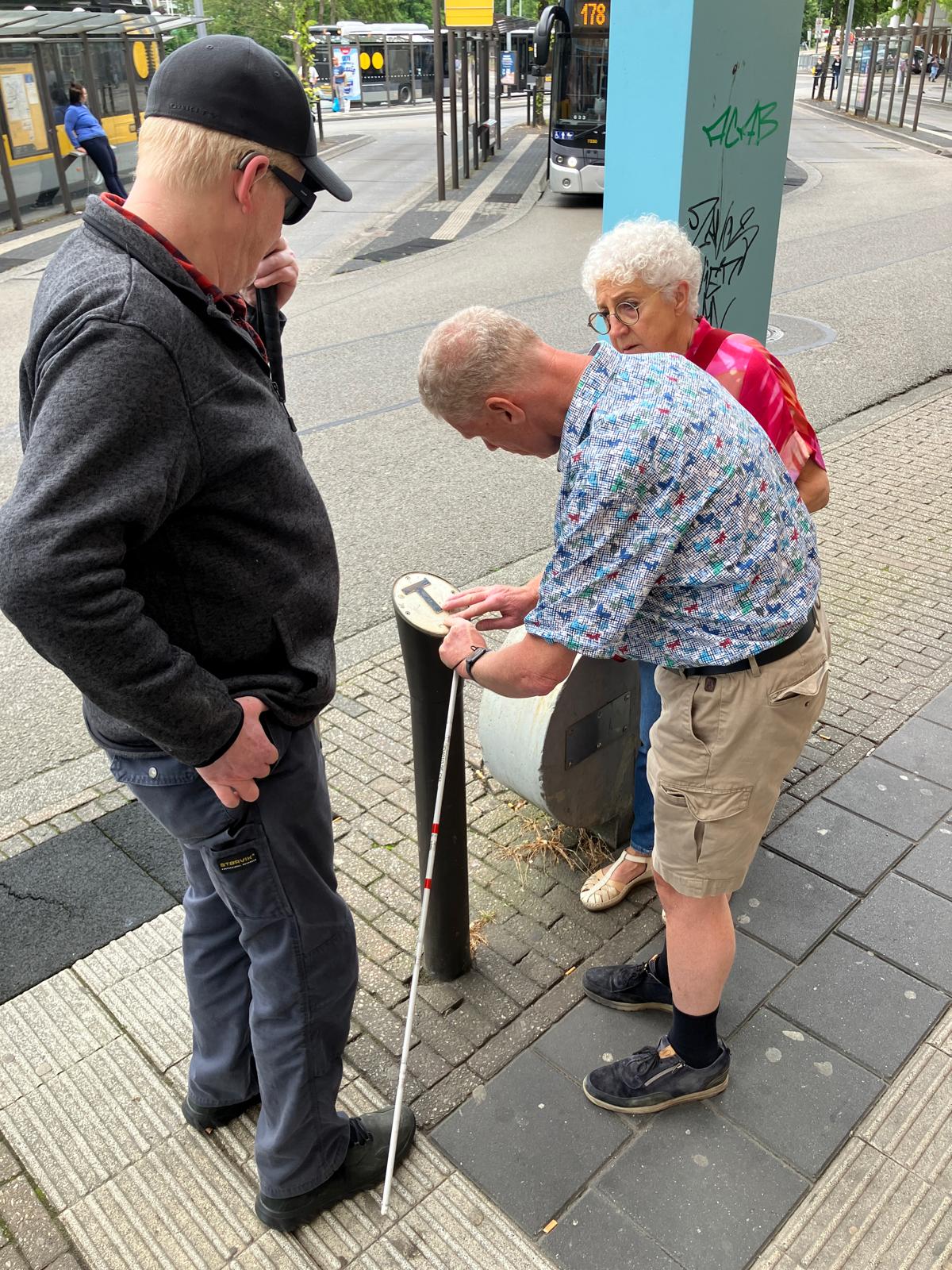 Foto 21 bij Artikel Aandachtspunten voor de blindengeleidelijnen in hoofdstation Groningen.