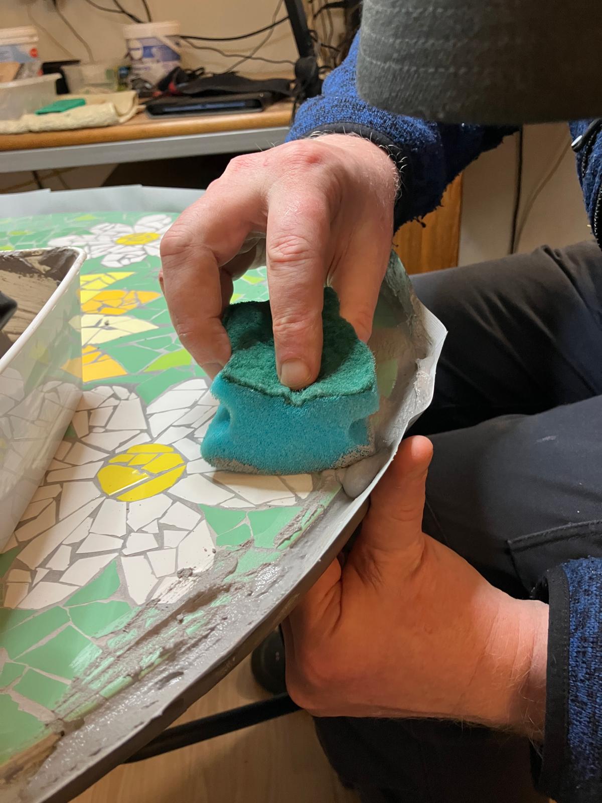 Foto 7 bij Artikel Daar is die dan, het project: De Mozaiektafel!.