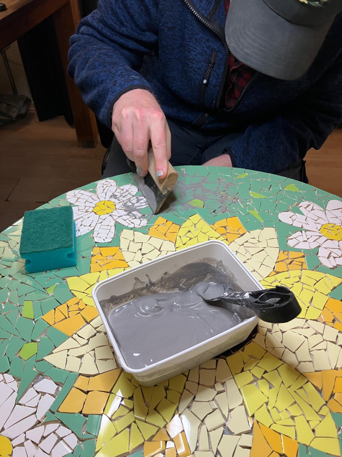 Foto 10 bij Artikel Daar is die dan, het project: De Mozaiektafel!.
