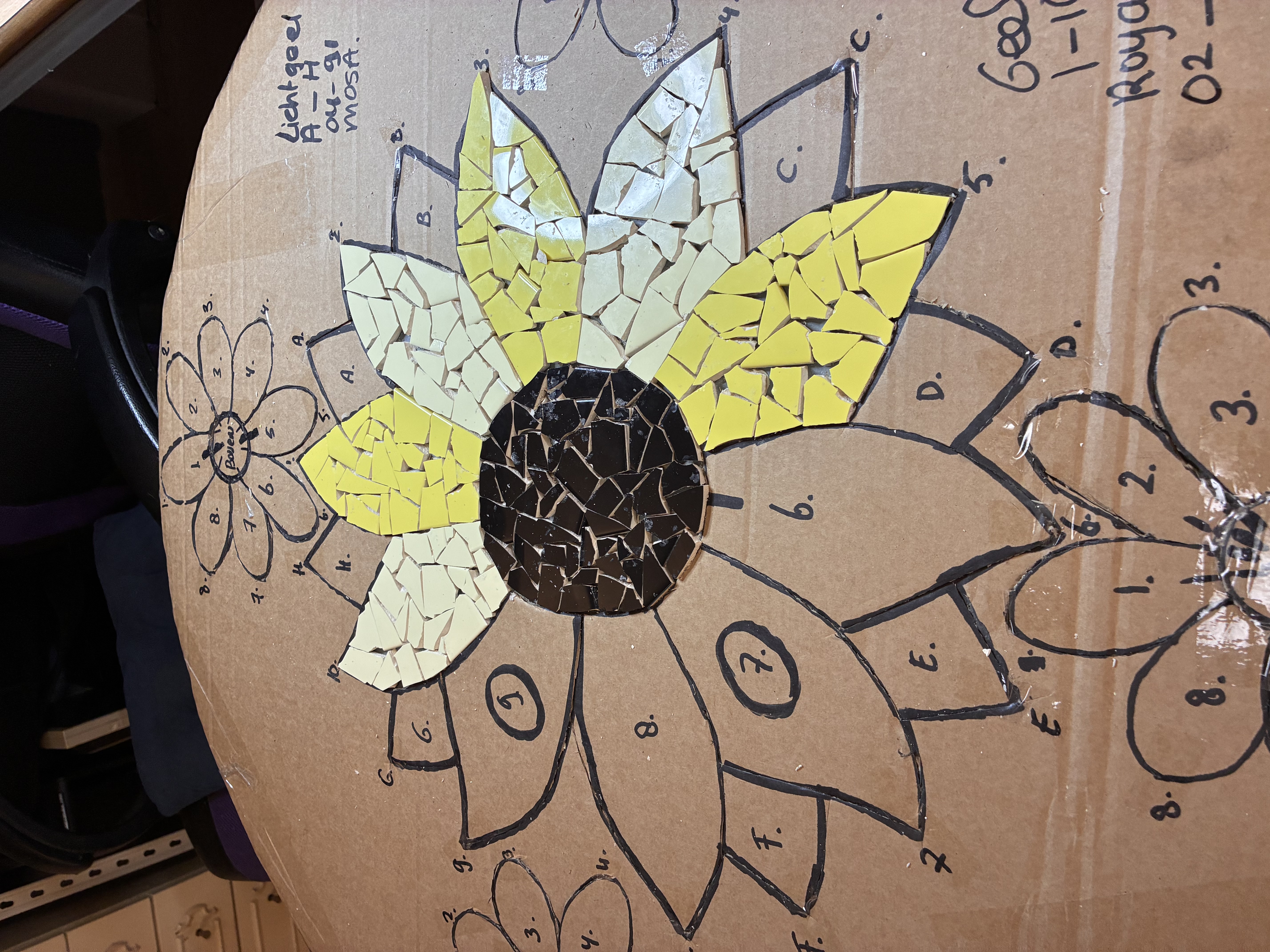 Foto 60 bij Artikel Daar is die dan, het project: De Mozaiektafel!.