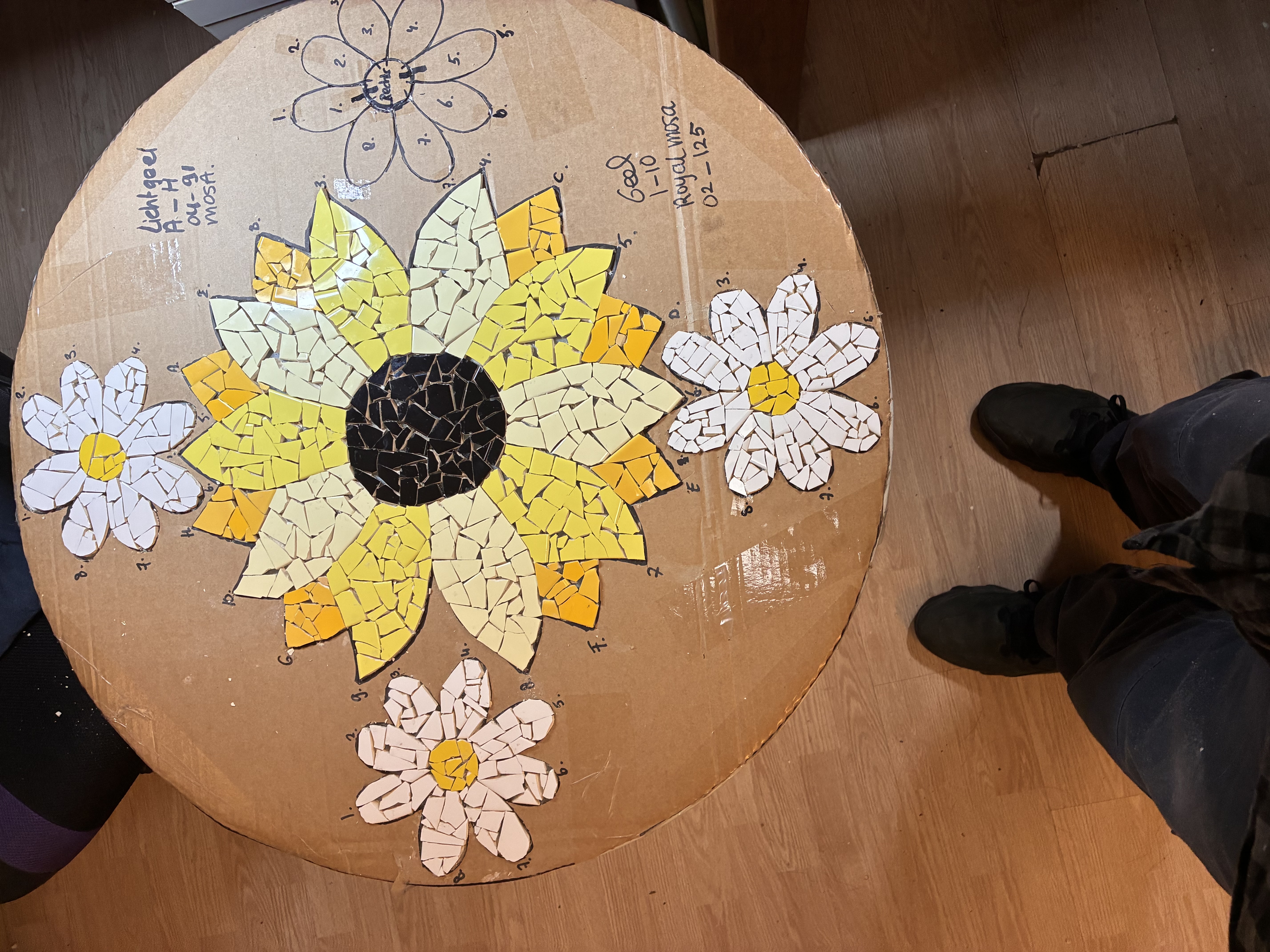 Foto 30 bij Artikel Daar is die dan, het project: De Mozaiektafel!.