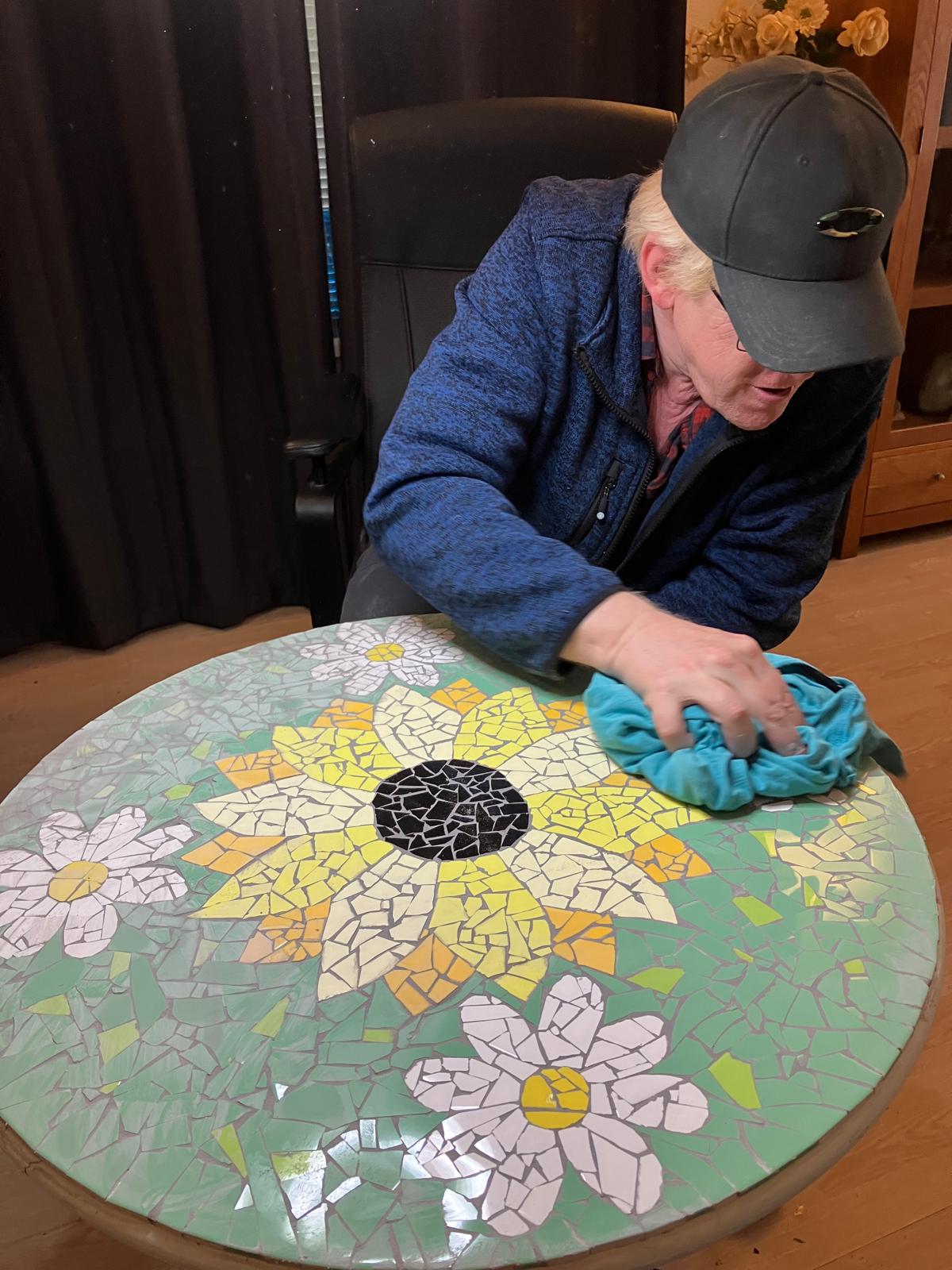 Foto 11 bij Artikel Daar is die dan, het project: De Mozaiektafel!.