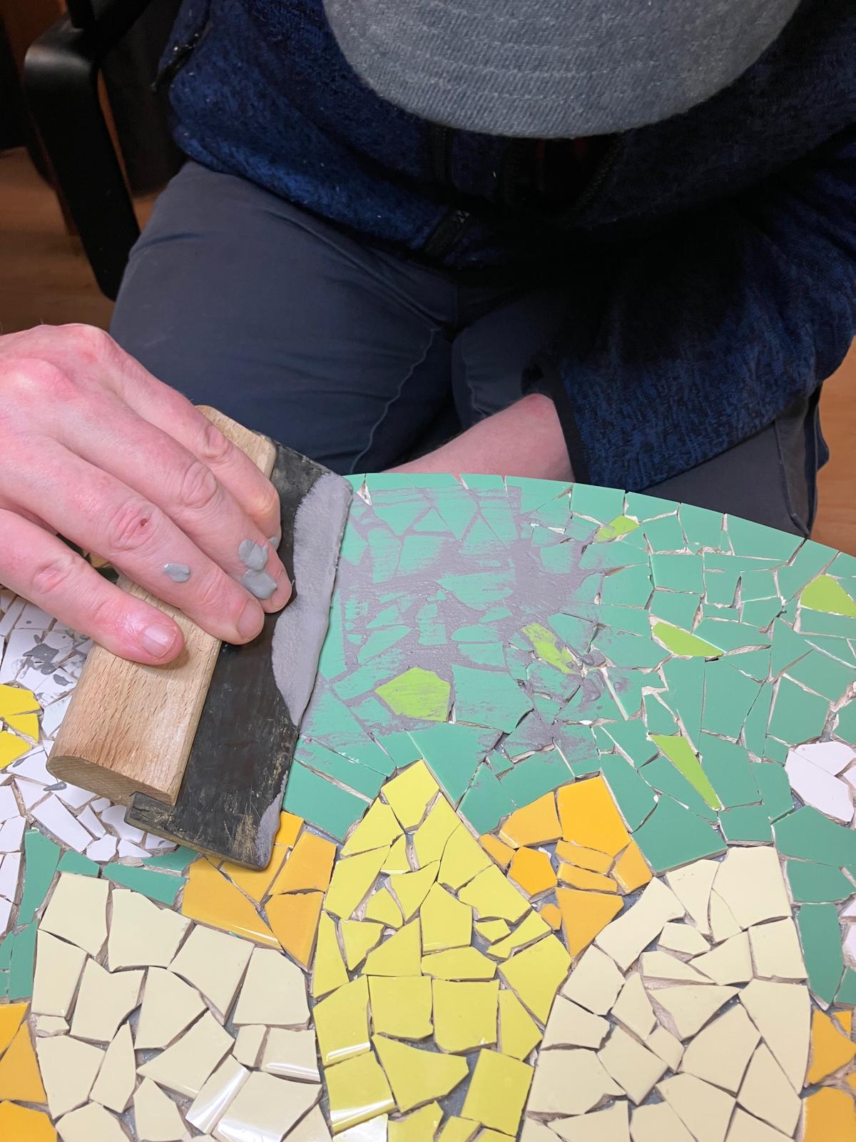 Foto 12 bij Artikel Daar is die dan, het project: De Mozaiektafel!.