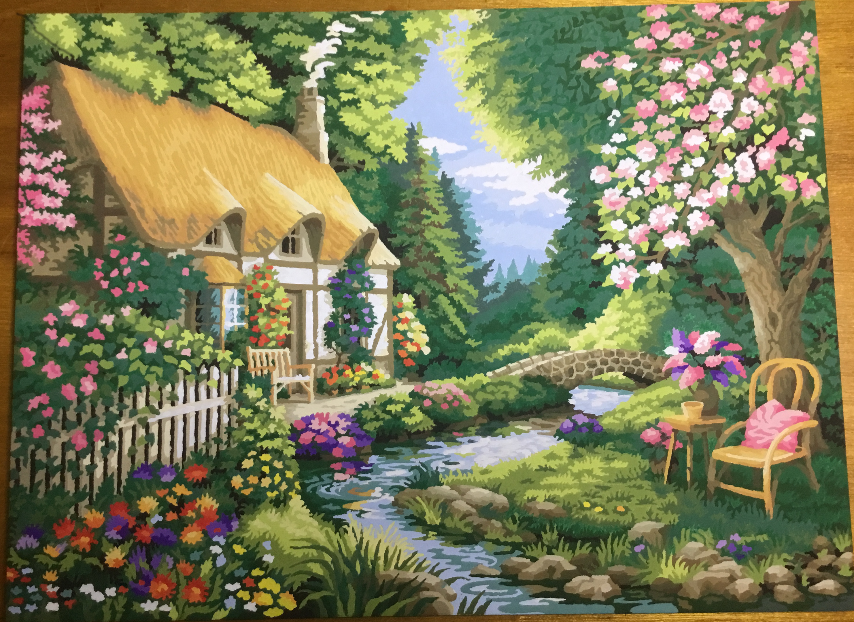 Product: Cottage Garden (40 x 30cm)